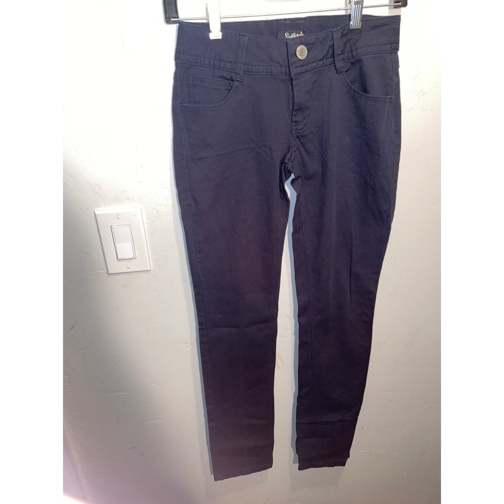 Southpole Womens Skinny Pants Black Size 3 RN 82628 Slim Fit , gothic grunge